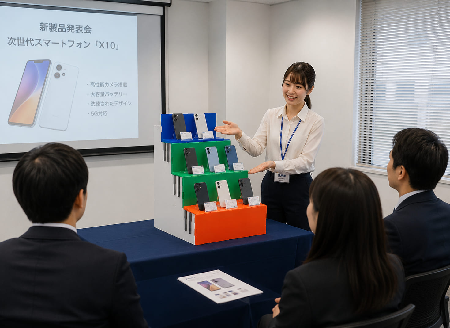 商談会・内覧会での活用イメージ
