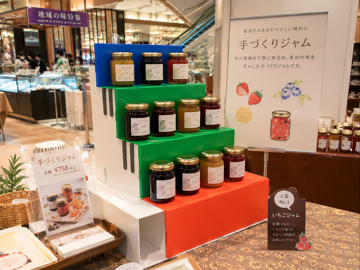 百貨店・量販店での活用イメージ